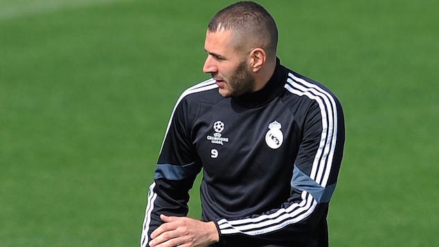 Benzema left practice early on Friday